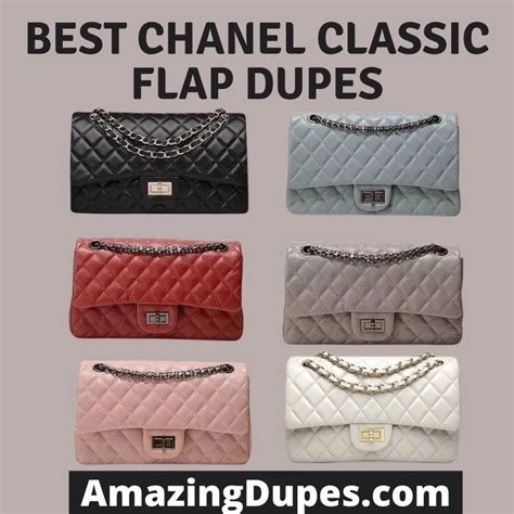 dupe chanel|best chanel look alike bags.